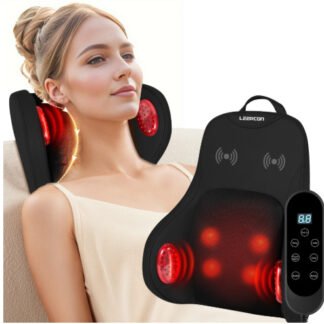 Dual-Use Neck & Waist Kneading Massage Pillow — Instant Relief for Back & Neck Pain