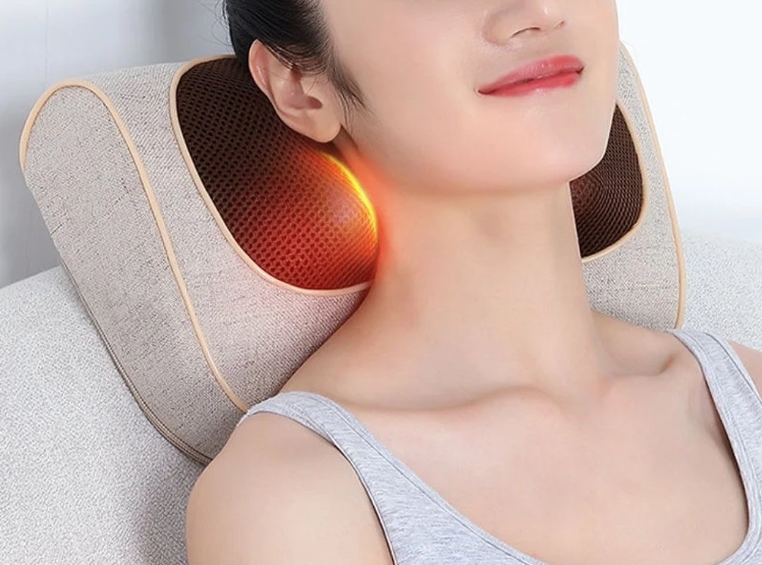 Cervical spine massager massage pillow multifunctional