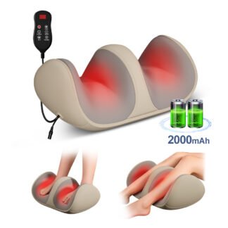 Shiatsu Foot Massager With Heat Kneading Calf Leg Arm Massage Relief